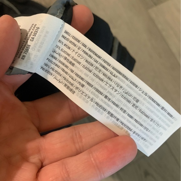 Men's Abercrombie & Fitch Reflective Rain Jacket Size Medium - Picture 9 of 9